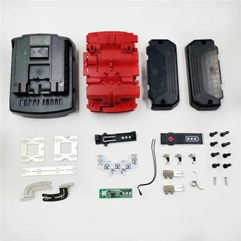 

For Bosch 14.4V Li-ion Battery Replacement Battery Case Circuit Board LED Light Spring Accessories Set