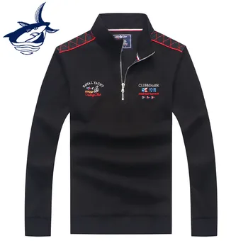 

Original Brand Tace & Shark Men's Sweaters pull homme 2019 Autumn/Winter Sweater Men Knitted Pullover turtleneck men