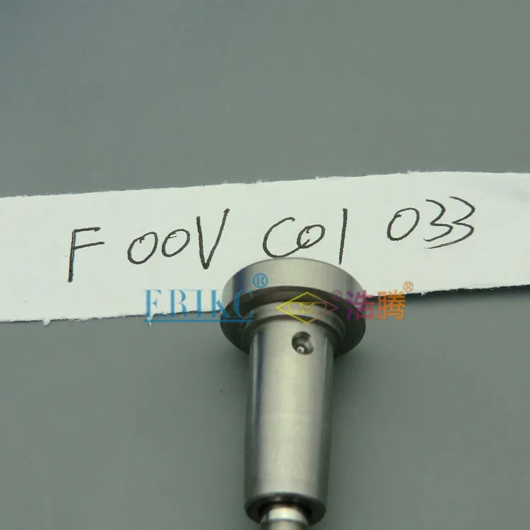 Control valve F OOV C01 033 ERIKC diesel CR common rail injector valve 033 F 00V C01 hydraulic control valve F00VC01033