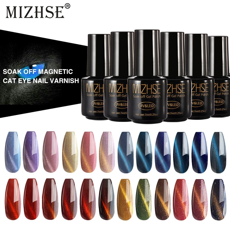 MIZHSE 7 мл 3D 5D Гель-лак для ногтей кошачий глаз принадлежности профессионалов