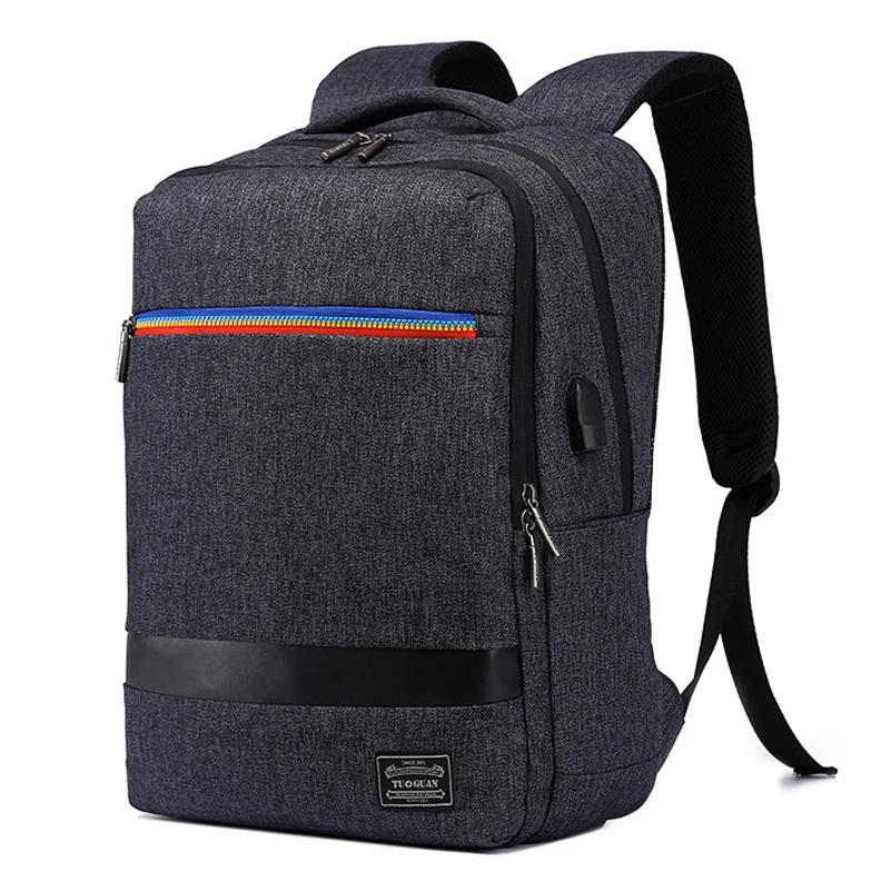 

New Fashion Anti Theft Computer Bag USB Charging Student Backpack Fitness Travel Multilayer Waterproof Sports Bag