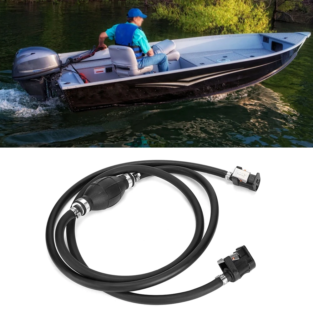 

5/16in Fuel Hose Outboard Fuel Gas Line Assembly Pump Fuel Pipe 6Y1-24306-55, 61J-24306-04-00, 6Y2-24306-56 Fit For Yamaha