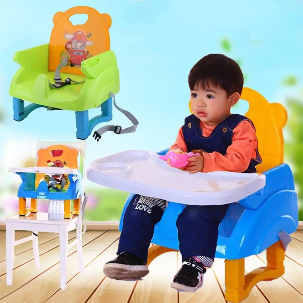

Children Designed Health Care Kids Comforting Folding Portable Booster Seat Space Saver Washable Cloth Easy To Clean