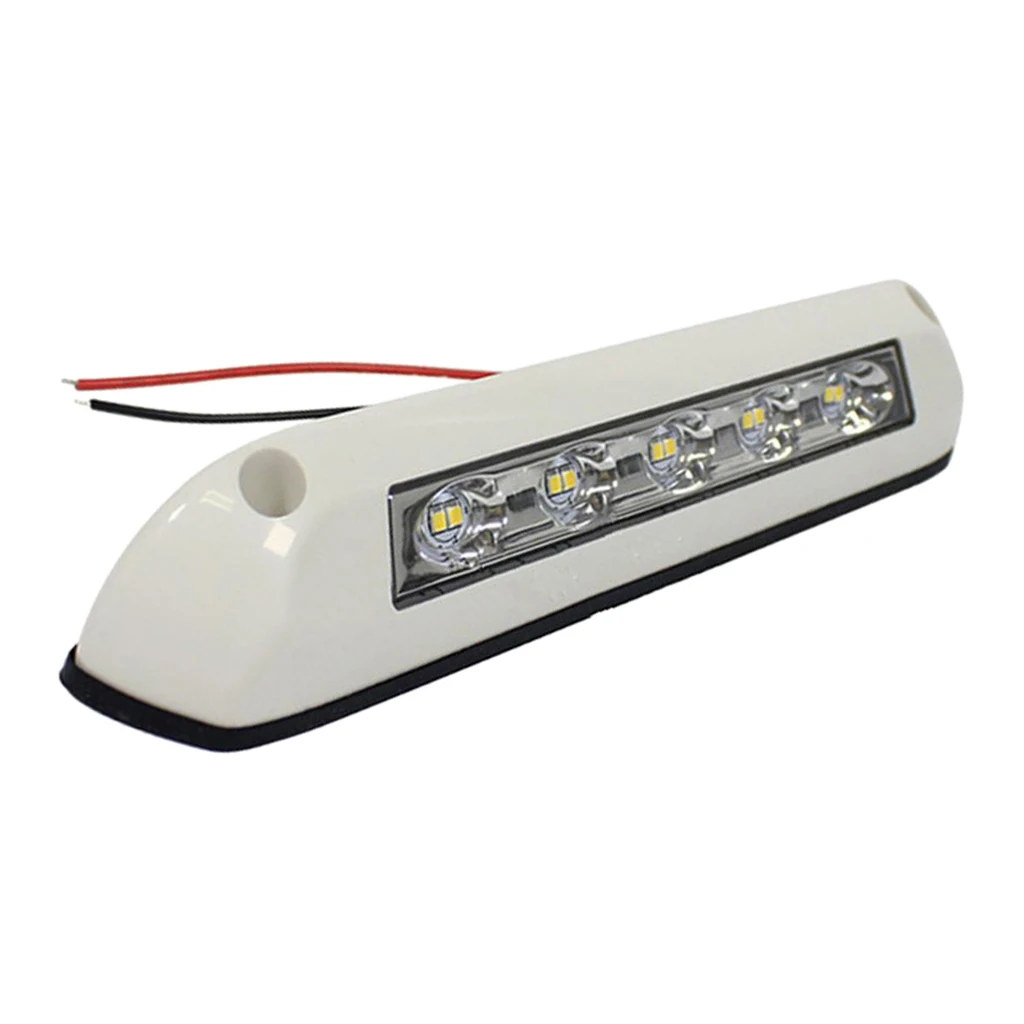 12Volt Premium Mould-proof IP67 5-LED Awning Light For Boat RV Super Bright