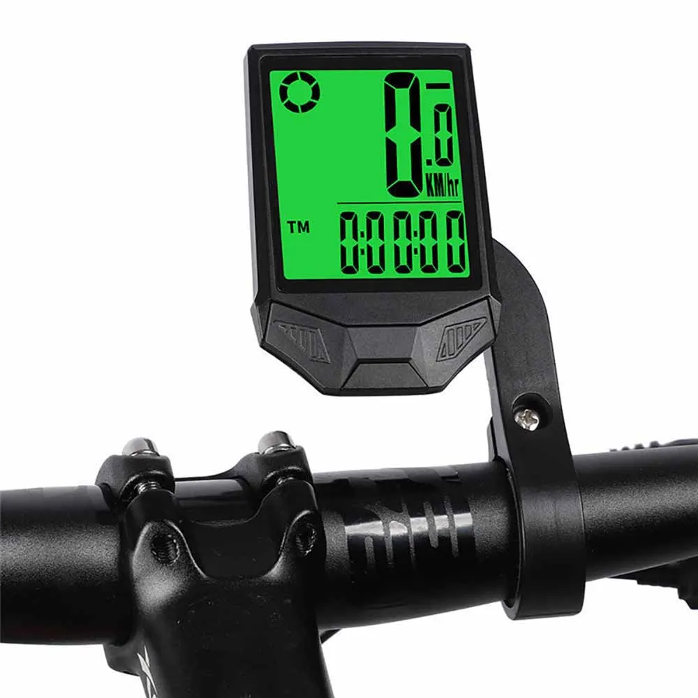 Speedometer Watch Bicycle Computer Wireless MTB Bike Cycling Odometer Stopwatch LED Digital Rate | Спорт и развлечения