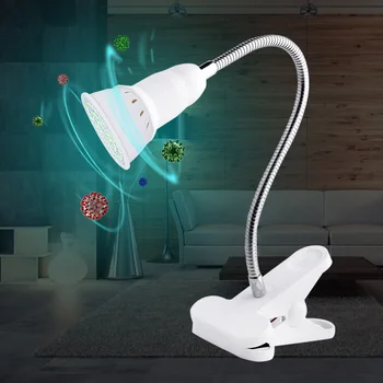 

UV light sterilizer 5W LED GU10 UVC Ozone Lamp Bulb Kill Mite Germs E27 Germicidal Light 5W Indoor Ultraviolet Lamp 220V 110V