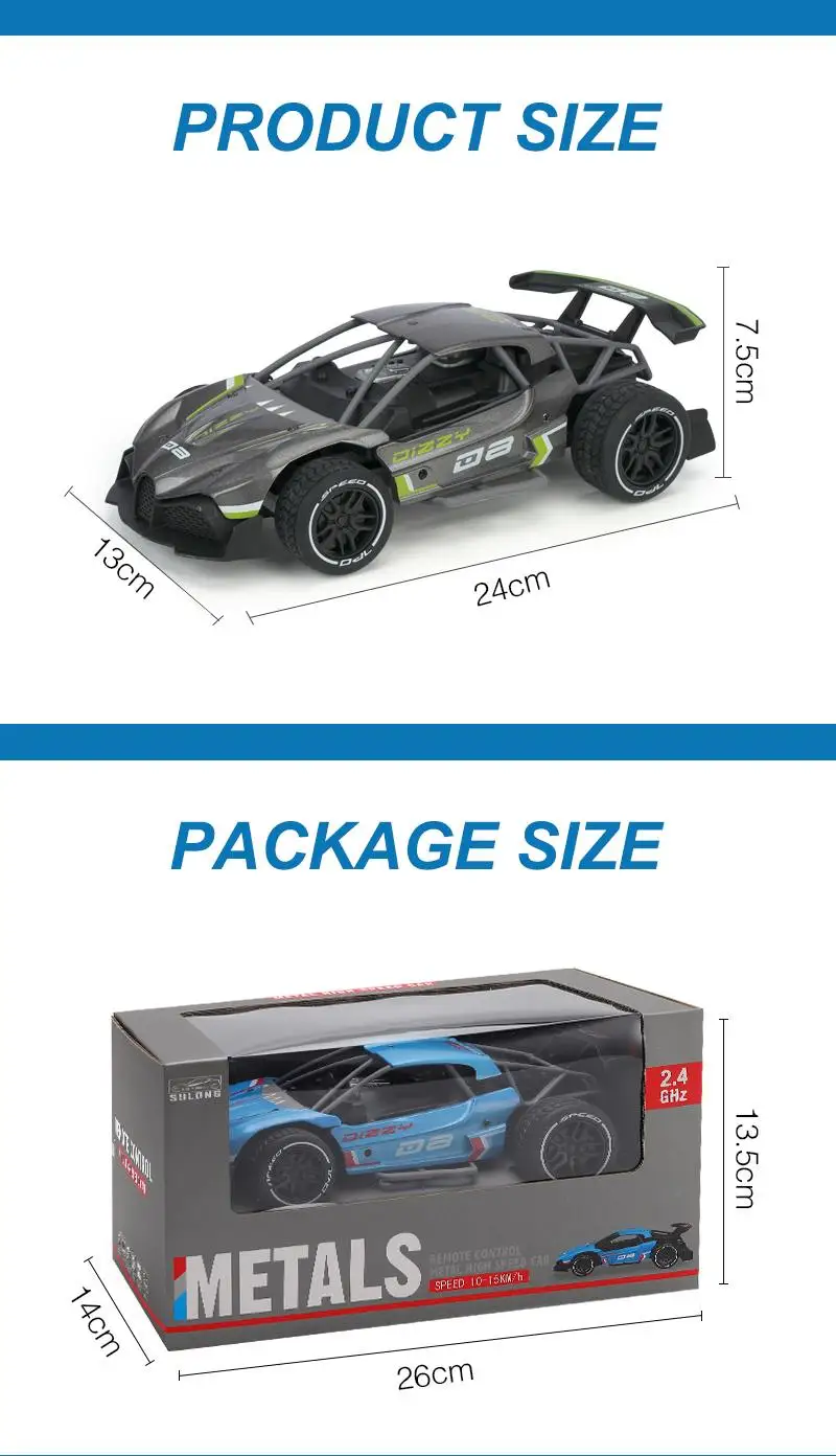 SL200A 1/16 2,4G высокоскоростной Дрифт RC автомобиль сплав корпус электрический автомобиль многоканальный пульт дистанционного управления модели автомобилей детские игрушки