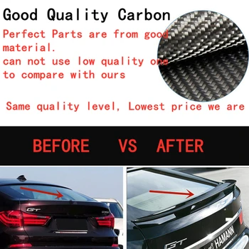 

Good Quality Carbon Fiber Rear Spoiler Wing for BMW 5-Series GT F07 2010- Present Car Trunk Tail Wings Decoration Accessory
