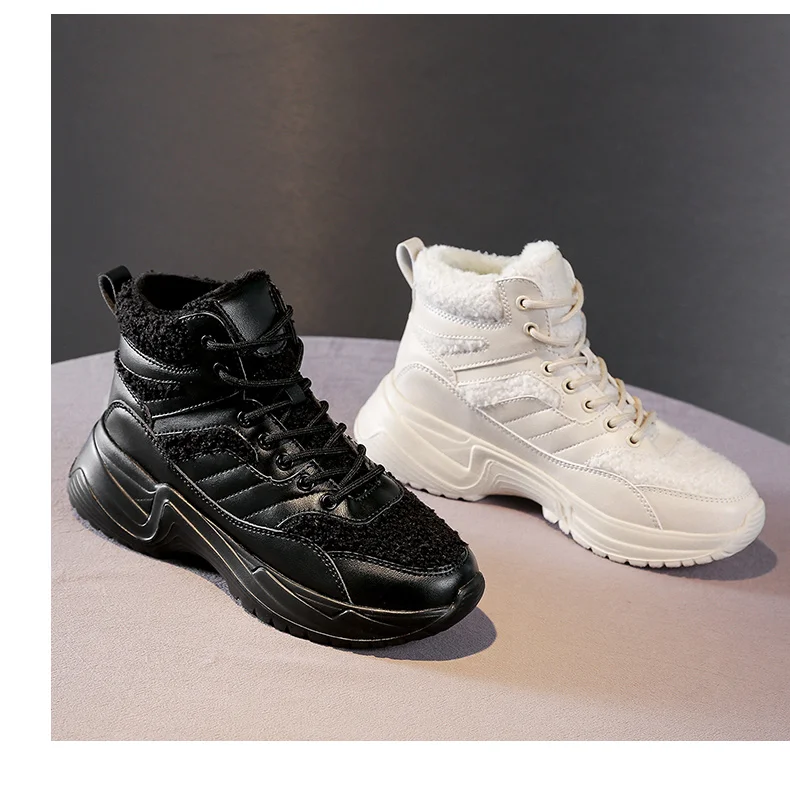 Tenis feminino 2019 зимние высококачественные женские теннисные туфли плюшевые теплые Нескользящие кроссовки женская уличная спортивная обувь