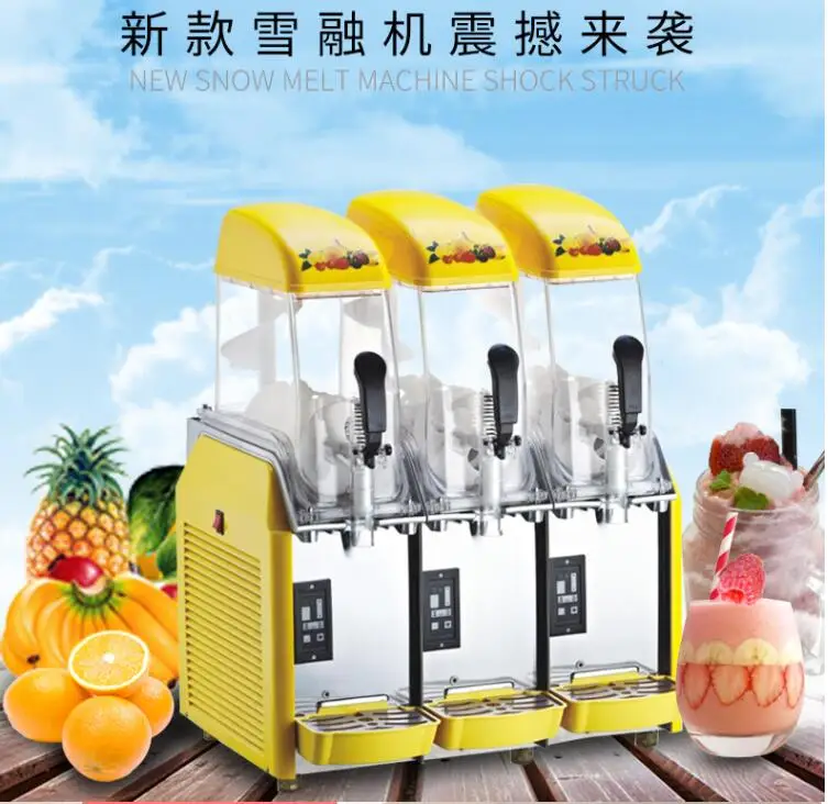 Description Picture 2 of itemCommercial Snow Melting Machine Slush Machine Cold Drink Maker Smoothies Granita Machine Sand Ice Machine