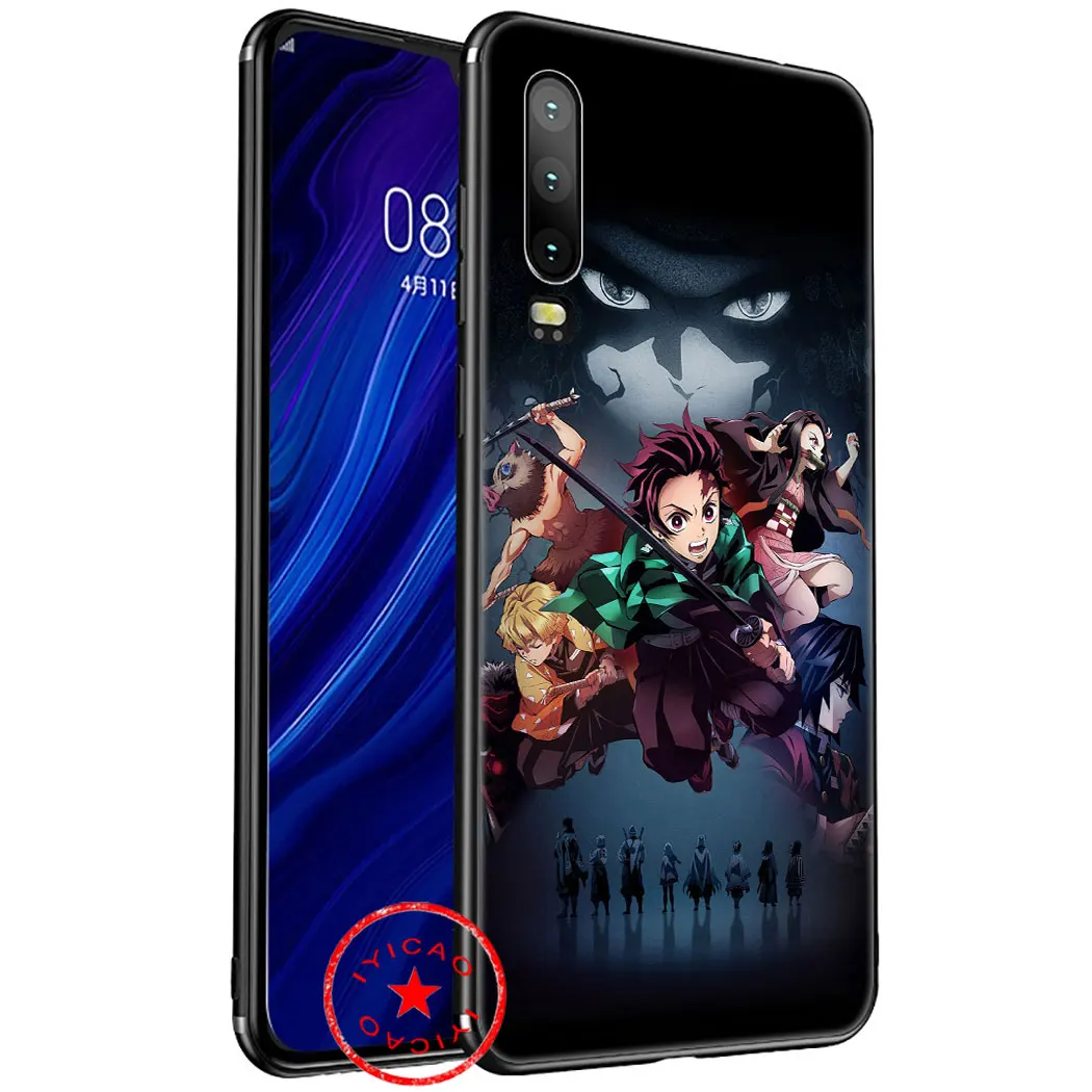 2 IYICAO аниме Demon Slayer мягкий чехол для huawei P30 P20 Pro P10 P8 P9 Lite Mini P Smart Z Plus чехол - Цвет: 2