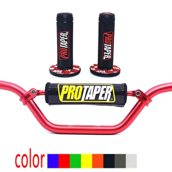 6065 Aluminum Motorcycle Handlebar 7/8" 22mm Motocross Moto Handlebar For 5mm tube thickness