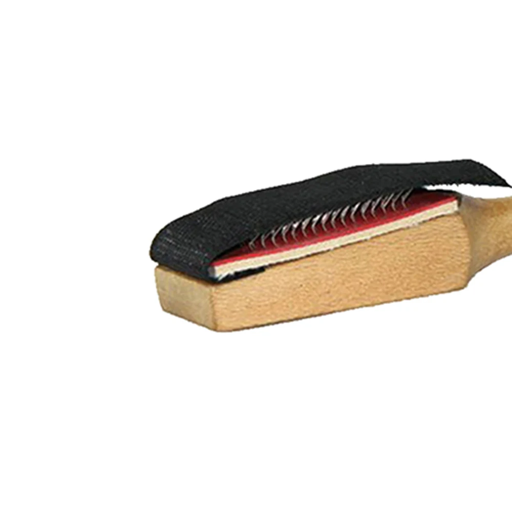 Wood Suede Sole Wire Cleaners Dance Shoes Cleaning Brush For Footwear Ballet Dance