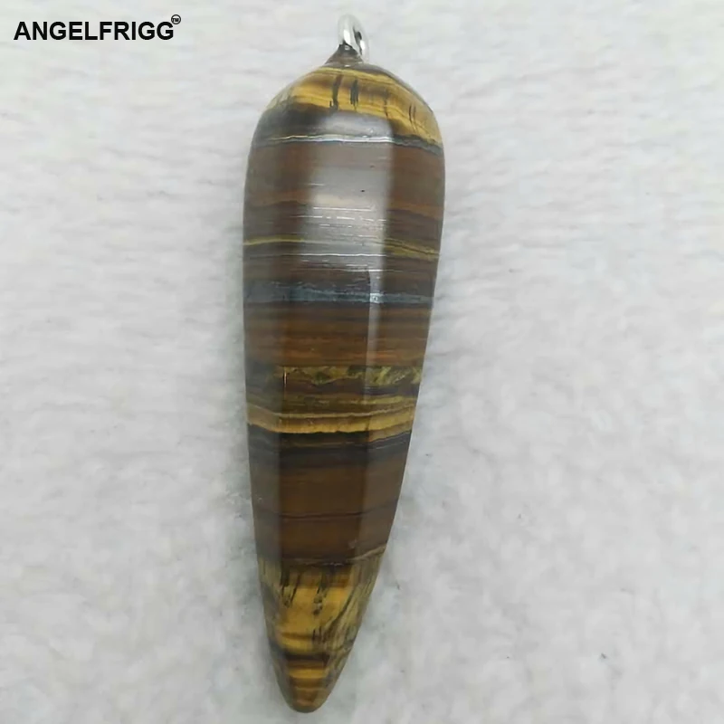 ANGELFRIGG натуральный кристалл камень для женщин кулон муранского кварца рейки
