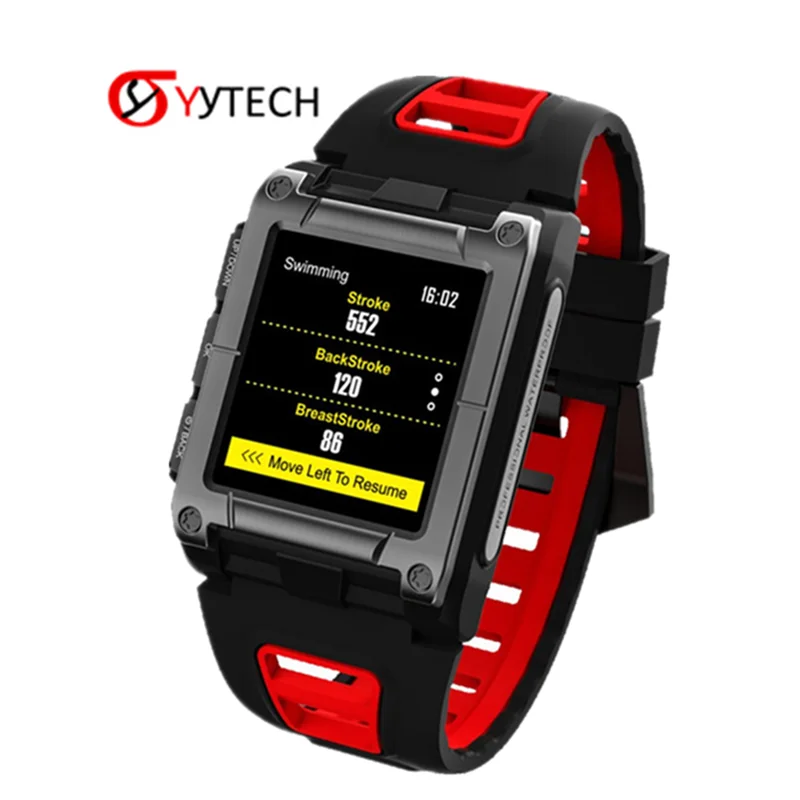 SYYTECH S929 Смарт-часы фитнес-трекер профессиональный спортивный водонепроницаемый gps мониторинг сердечного ритма Smartwatch Браслет