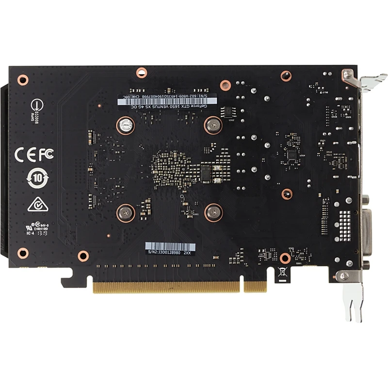 Видеокарта MSI nVidia GeForce GTX 1650, GTX 1650 VENTUS XS 4G OC