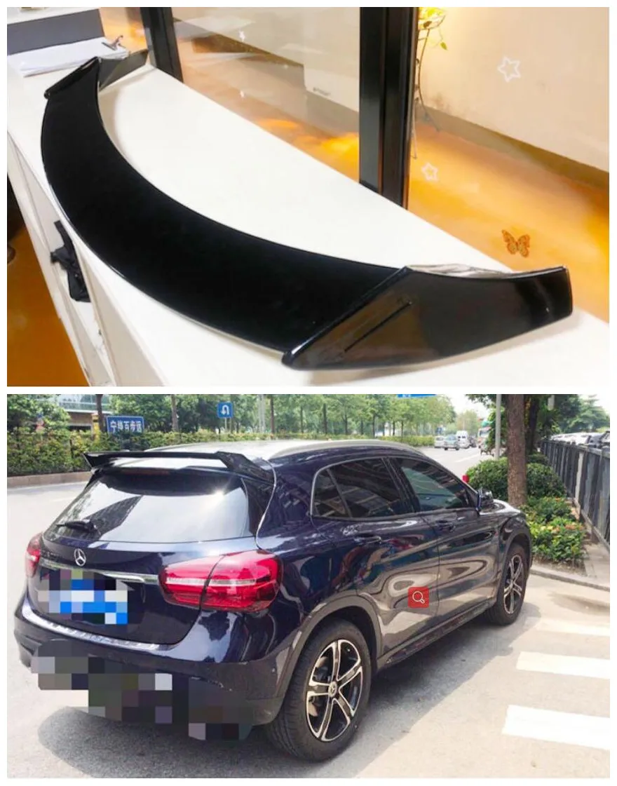 

Carbon Fiber Car Rear Trunk Lip Spoiler Wing Fits For Benz GLA Class X156 GLA45 AMG GLA200 GLA220 GLA250 GLA260 2015 2016 2017