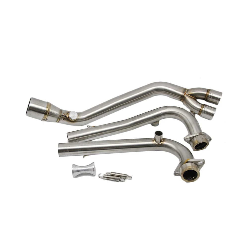 ZS Racing Motorcycle Exhaust Full System Middle Pipe For Yamaha T-MAX Tmax 500 530 T-MAX 500 530 2008-2016