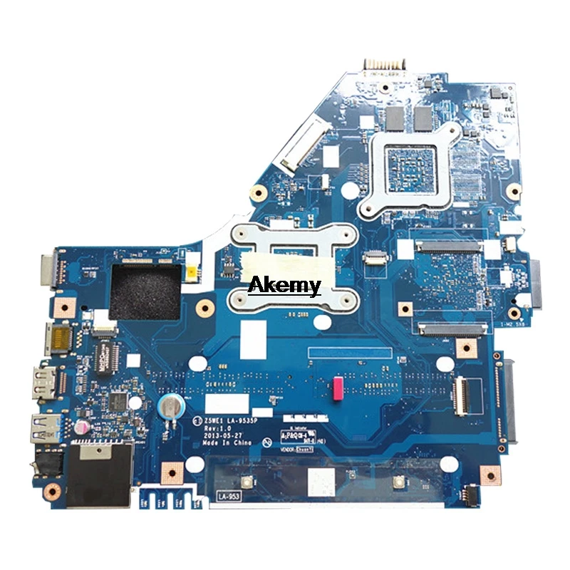 Z5WE1 LA-9535P For Acer aspire E1-570 E1-570G Laptop Motherboard I5-3337 CPU DDR3 GT720M GPU Full Tested