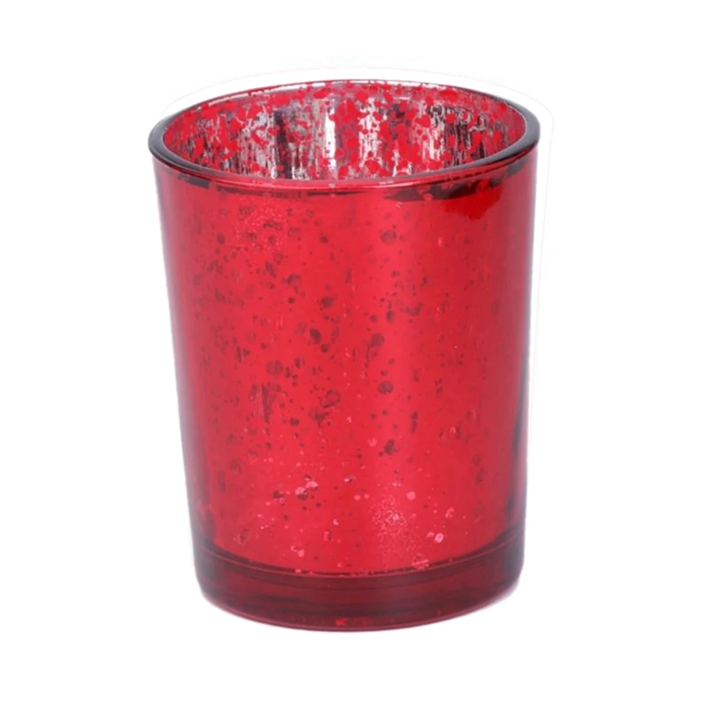 Speckled Glass Votive Candle Tealight Holder for Weddings Parties Home D&eacute;cor Office Bar Cafe Ornament