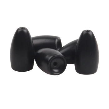 

Shaddock 10Pcs 1/16-3/4oz Fishing Sinker Tungsten Bullet Worm Weight Sinker For Taxas Rig Bass Sinkers Fishing Lure Accessory