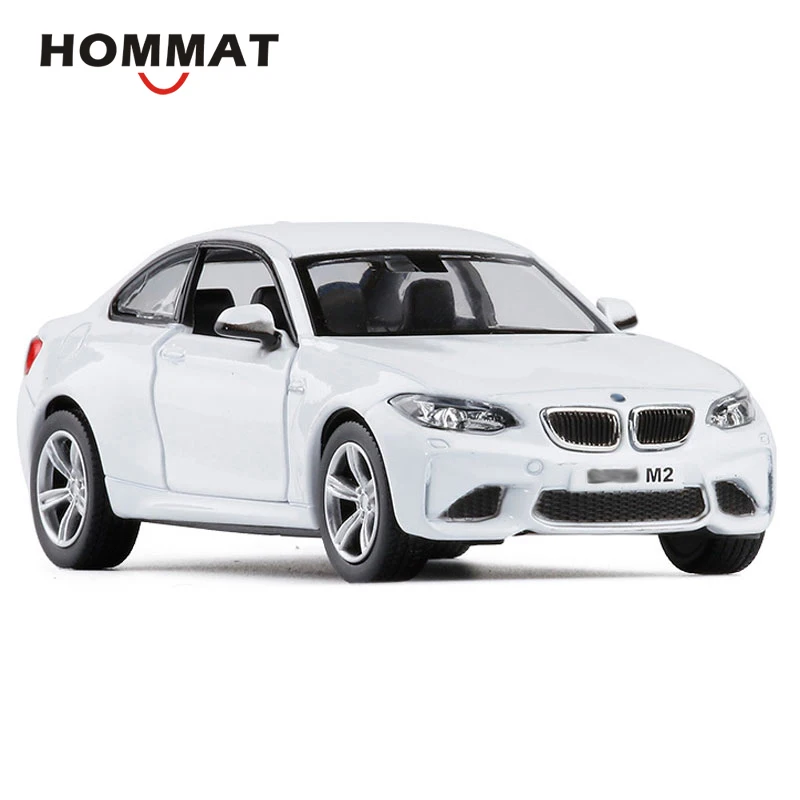 HOMMAT 1:36 Масштаб M2 купе модель автомобиля литье под давлением литой игрушечный автомобиль модель с вытягиванием назад Подарочные игрушки для детей маленькие машинки