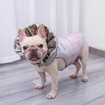 

Winter Pet Warm Coat Windproof Reflective Thick Jacket Kitten Puppy Costume Comfortable Polyester Clothes For Small Medium Dogs