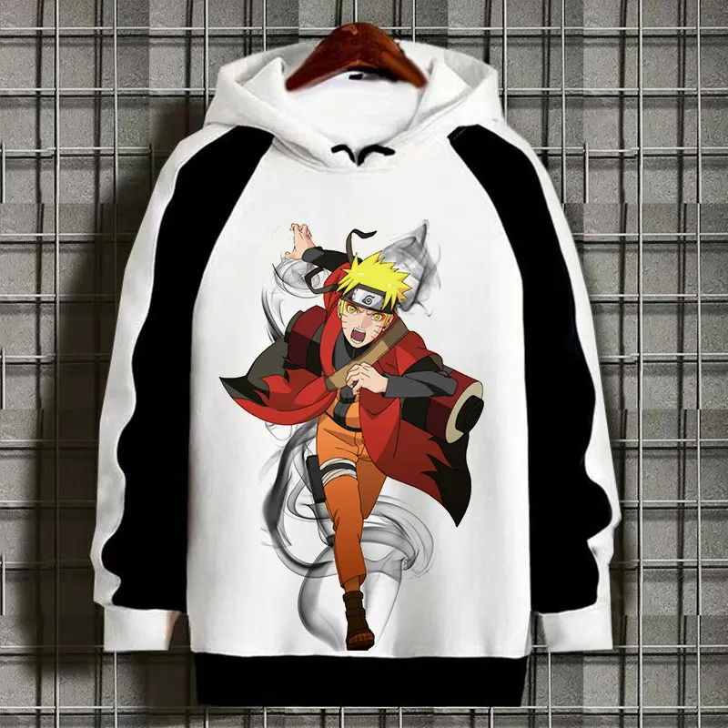 Anime Naruto Uzumaki Boruto Hoodies Spring Printed 3d Sweatshirt Hoodie Men Casual O-neck Sweats Jacket Unisex