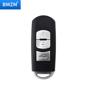 

BMZM 3 Buttons Smart Remote Car Key Suit for Mazda VDO System with 433.92MHZ 46 Chip PCF7952A MAZ24R Blade