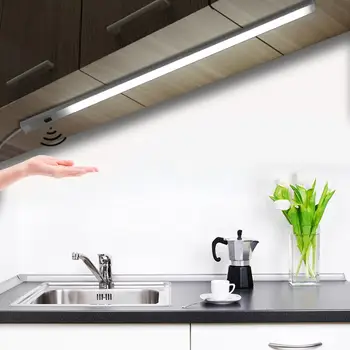 

Novedades 2020 USB LED Light Cabinet Lamp With Hand Sweep Sensor Switch Desk Light Color Changeable Night Lamp Selfie Lighting