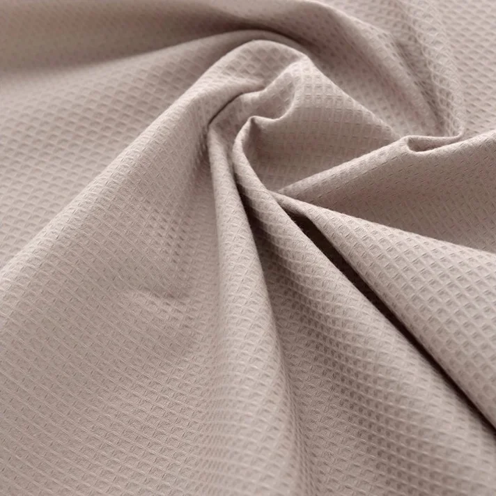 50cm x120cm pink blue waffle cotton fabri, diy bathrobes hand