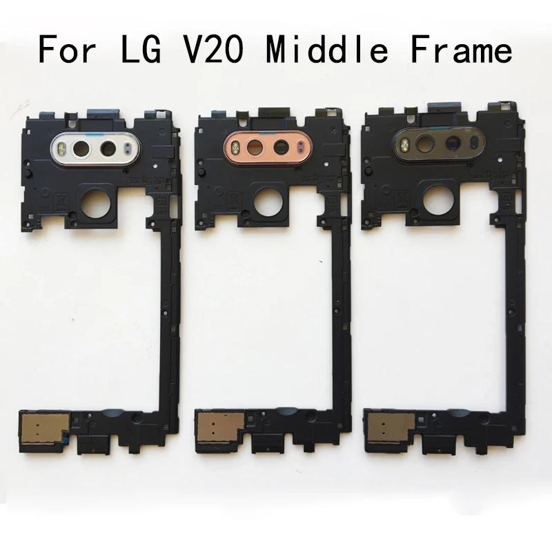 ZUCZUG для LG V20 средний корпус средняя рамка + объектив камеры VS995 LS997 H918 H910 | Мобильные
