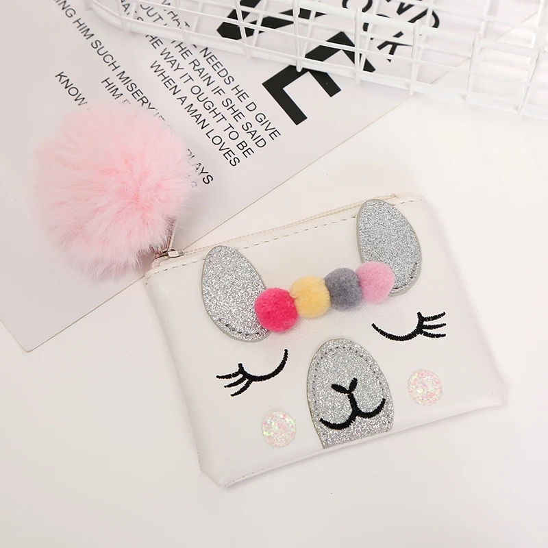 Слоновая кость Billtera Summer New Brand Leather Purses Small Fresh Casual Pu Coin Wallet Lady Fashion Fruits Pattern Cartoon Dollar Money Bag - Цвет: Слоновая кость