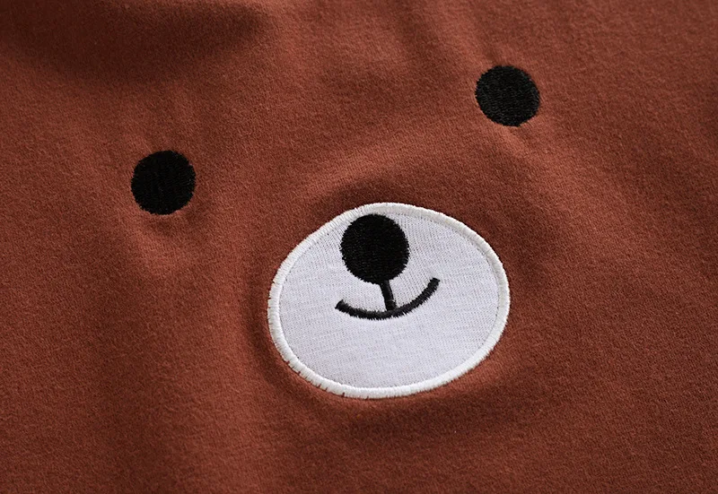 Новинка г.; летняя стильная детская одежда; детская футболка с короткими рукавами для девочек; Базовая рубашка с короткими рукавами и рисунком медведя