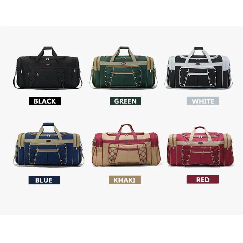 Wobag Мужская парусиновая Повседневная дорожная сумка с защитой от царапин большая вместительность дорожная сумка для багажа женская сумка для отдыха на природе