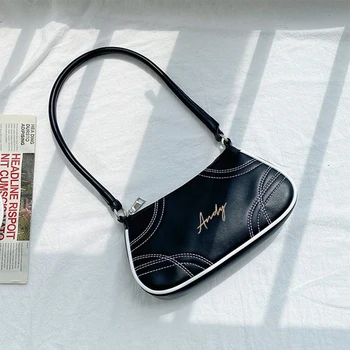 

Personalized Anytext Name Tote Bag, Custom Monogram PU Shoulder Bag Handbag,Gift For Her, Women Honeymoon Bridal Gift, Beacg Bag