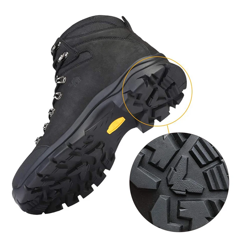 GOLDEN CAMEL Men Hiking Waterproof Outdoor Leather Sneakers Military Tactical Boots Autumn