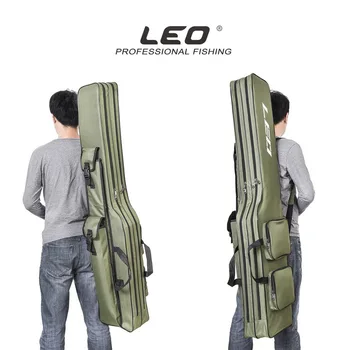 

Hot new 130cm Fishing Bag Oxford Cloth Folding Fishing Rod Reel Bag Fishing Tackle Storage Bags Travel Carry Case