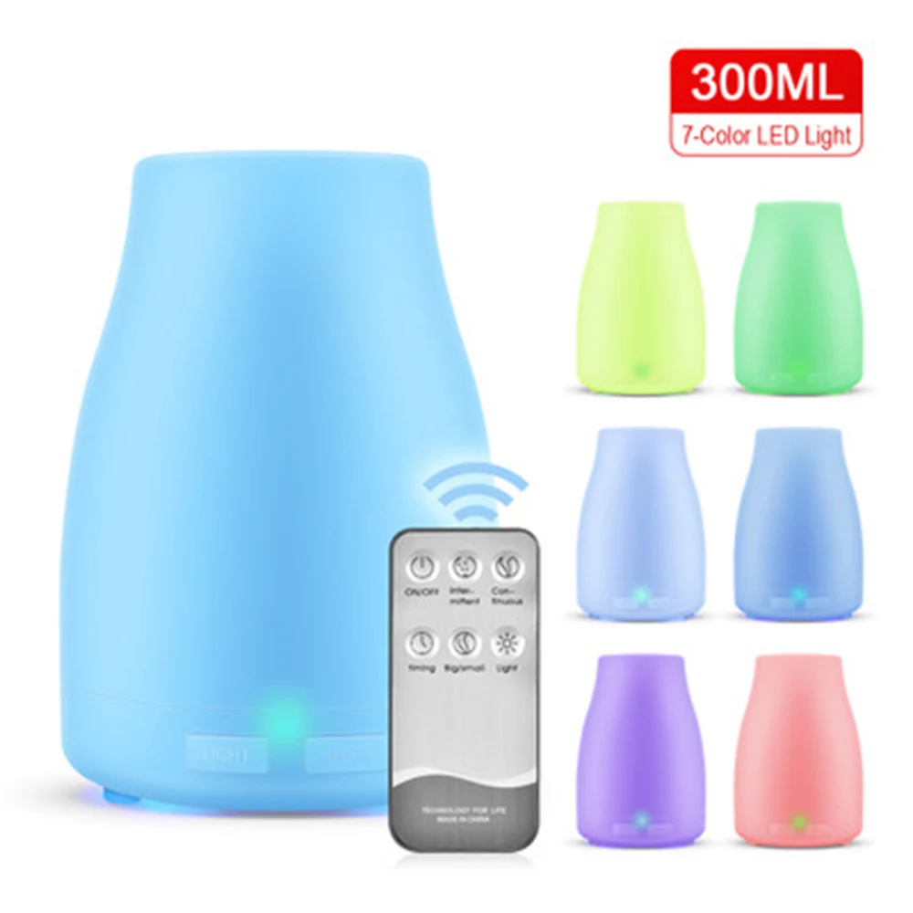 

Aroma Essential Oil Diffuser ultrasonic air Humidifier aromatherapy Cool Mist maker fogger for Home Office and Baby 300ml