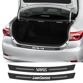 

Car Rear Bumper Trunk Stickers For Toyota Yaris RAV4 Avalon Etios Fortuner 4WD Mirai Prado VVT-i Land Cruiser Car Accessories