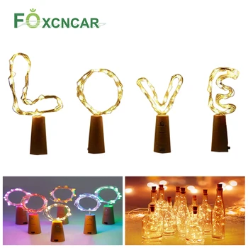 

LED String Light 1M/2M Waterproof Holiday Lighting For Fairy Christmas Tree Haloween Wedding Party Bedroom Home Decor Table Lamp