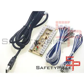 

USB Zero Delay Arcade Encoder interface 1 player PC Raspberry Pi PS3