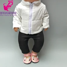 Jacket for 43cm doll clothes for 18" 43cm baby doll jacket children doll toys coat pants