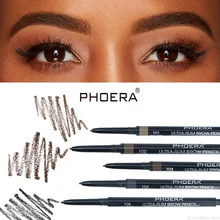 PHOERA 5 Color Double Ended Super Fine Eyebrow Pencil Natural Waterproof Lasting Not Blooming Microblade Brow Pen Eyebrows TSLM1