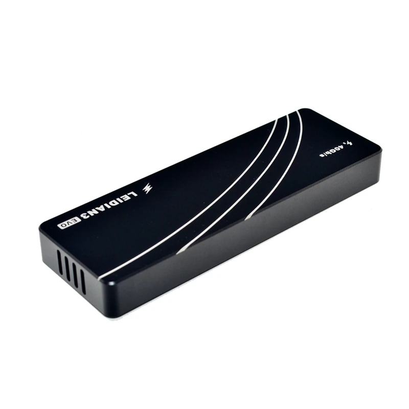 Портативный SSD Thunderbolt 3 чехол для жесткого диска M.2 для type-C Usb 3,1 NVMe PCIE алюминиевый корпус для жесткого диска M.2 M-Key