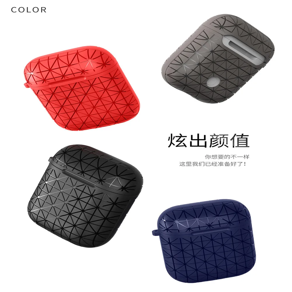 

case For Airpods Case Cute pattern Heart Cases for Air Pods 1 2 Cover Bluetooth Wireless Earphone Protective Case On For Airpods