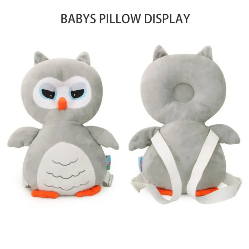 Детская Милая Голова Совы мультфильм безопасности Подушка для детские ходунки Защитная защита предотвращает ударопрочные подушки головы травмированные