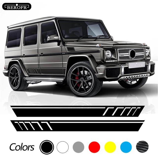 Car Racing Number 63 Sticker Side Body Fender Decal Graphics For Mercedes- benz C63 Amg C200l C260l - Car Stickers - AliExpress