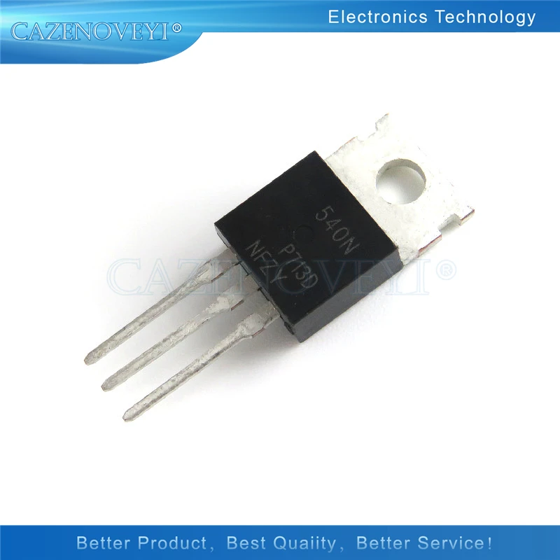 100 шт./лот IRF540N TO-220 IRF540NPBF TO220 IRF540 новая и оригинальная фотография | Электронные