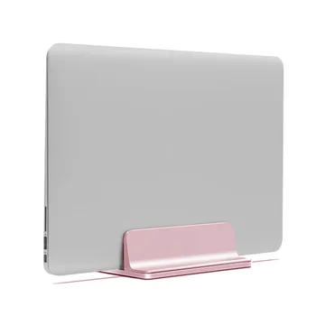 

Adjustable Slot Vertical Laptop Stand Holder Integrated Forming Process 3D Surface Dual Notebook PC Support Bracket